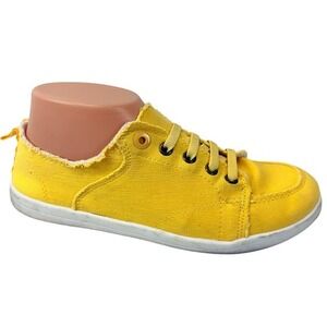 Vionic Beach Pismo Womens Size 7‎ Yellow Slip-On Shoes Comfort Summer Casual